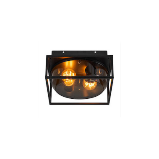 Griffin utendørs taklampe-Utebelysning taklampe-Nordlux-Svart-2218126047-Lightup.no