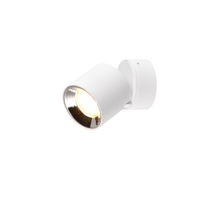 Guayana tak/vegg spot 1-lys GU10 - Kan felles inn-Taklamper-Trio Lighting-Hvit-trl__651000131-Lightup.no