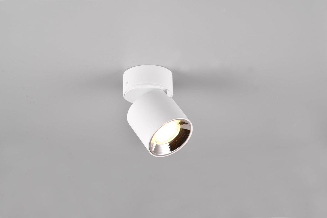Guayana tak/vegg spot 1-lys GU10 - Kan felles inn-Taklamper-Trio Lighting-Svart-trl__651000132-Lightup.no