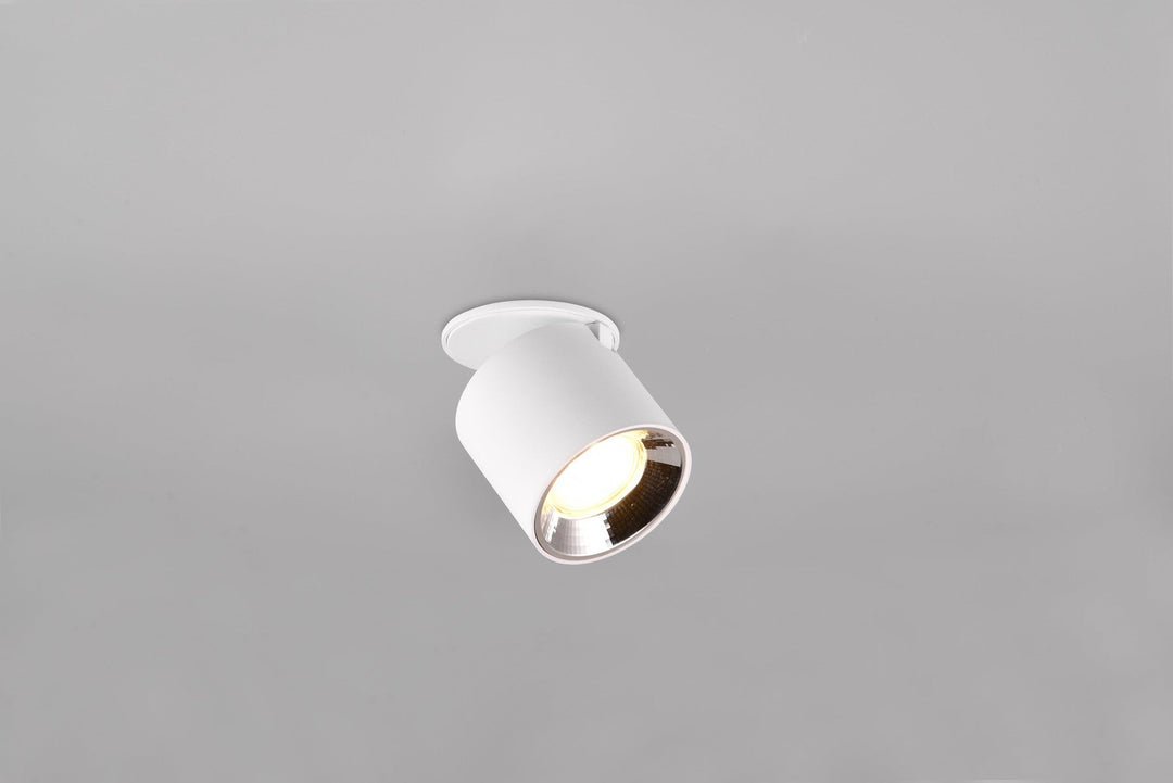 Guayana tak/vegg spot 1-lys GU10 - Kan felles inn-Taklamper-Trio Lighting-Svart-trl__651000132-Lightup.no