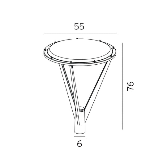 Hammerfest Lykthus 6141-Utebelysning vegg opp og ned-Norlys-Aluminium-3101981-Lightup.no