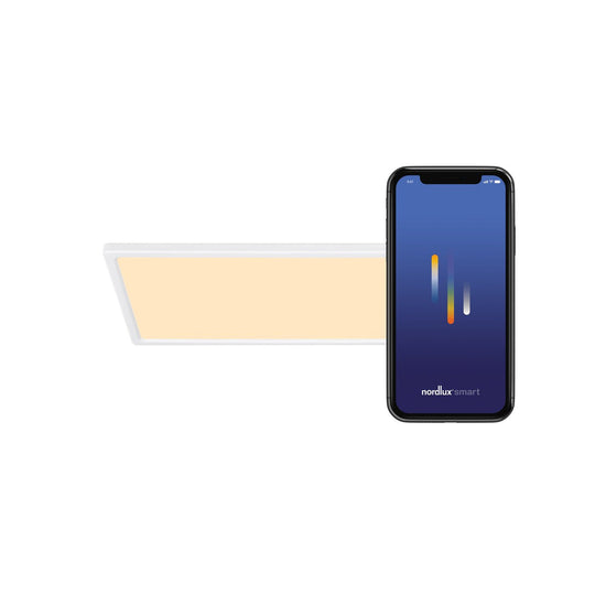 Harlow smart RGB taklampe IP54 21W - Hvit-Taklamper-Nordlux-Hvit-2110806101-Lightup.no