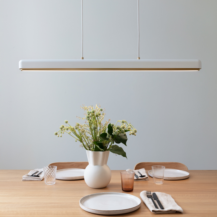 Hazel Branch takpendel-Takpendler-Umage-Hvit / Børstet Stål-2452-Lightup.no