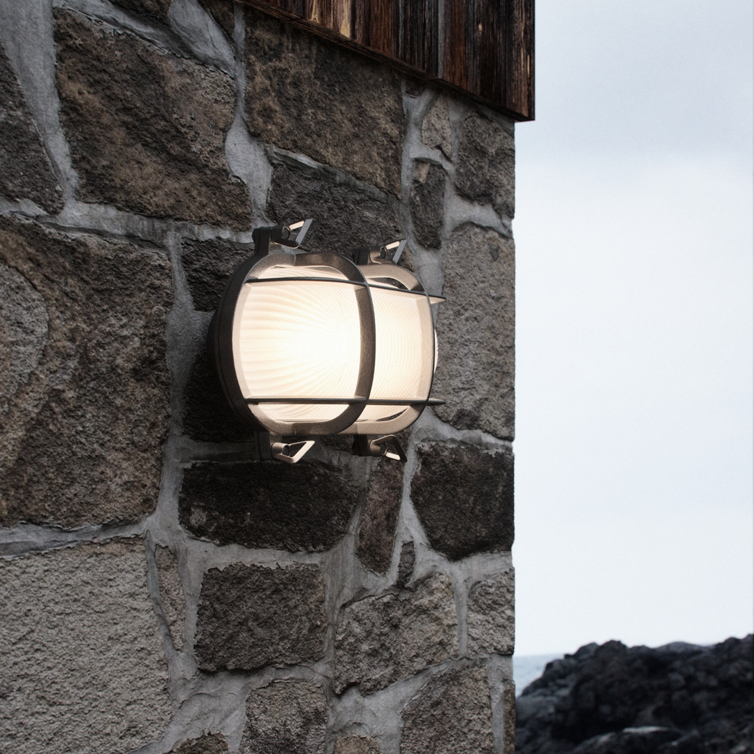 Helford vegglampe utendørs IP64-Utebelysning vegg veggskjold-Nordlux-Nikkel-49031055-Lightup.no