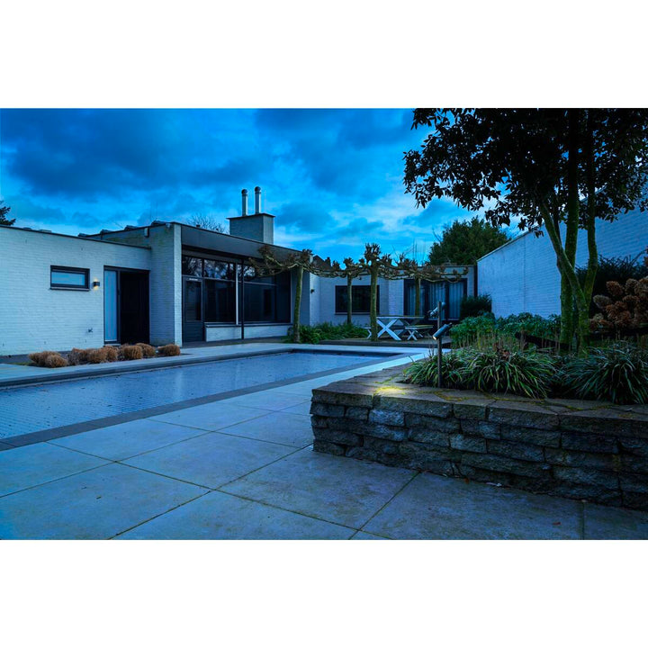Helia slim dobbel spot med jordspyd 2x6W 3000 Kelvin IP65-Utebelysning spyd-Slv-Antrasitt-slv-1007869-Lightup.no