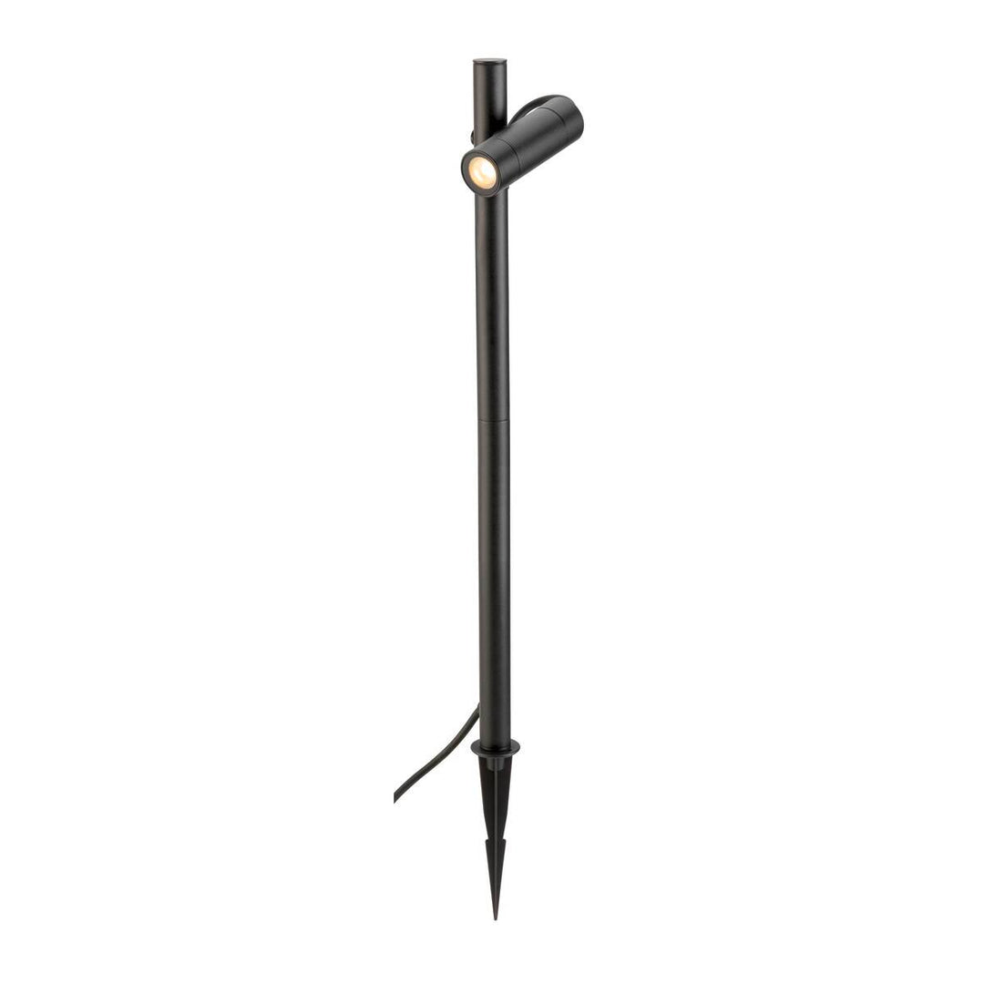Helia slim enkel spot med jordspyd 6W 3000 Kelvin IP65-Utebelysning spyd-Slv-Antrasitt-slv-1007868-Lightup.no