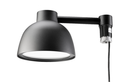 Herning midi stolpehode 13/25W 3000/4000 Kelvin - Dimbar-Utebelysning pullert-Sg Armaturen As-Svart-3170519-Lightup.no