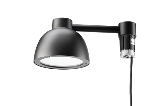 Herning mini stolpehode 8/17W 3000/4000 Kelvin - Dimbar-Utebelysning pullert-Sg Armaturen As-Svart-3170518-Lightup.no