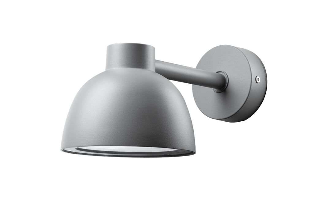 Herning mini vegglampe utendørs IP65 8/17W 3000/4000K Dimbar-Utebelysning vegg opp og ned-Sg Armaturen As-Grå-3102132-Lightup.no