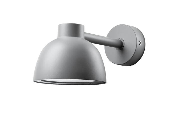 Herning mini vegglampe utendørs IP65 8/17W 3000/4000K Dimbar-Utebelysning vegg opp og ned-Sg Armaturen As-Grå-3102132-Lightup.no