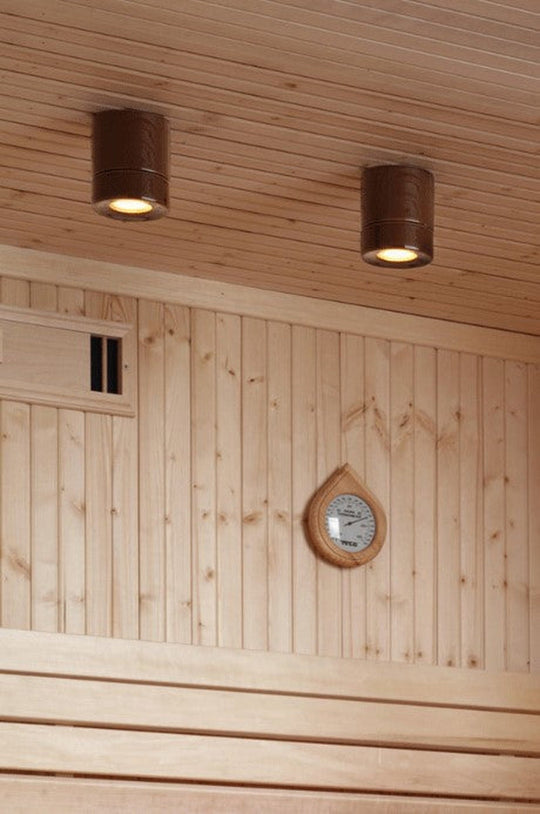 Ifø Light On Downlight Badstu IP44 GU10-Taklamper-Ifø Electric-Brun-6057-209-14-Lightup.no