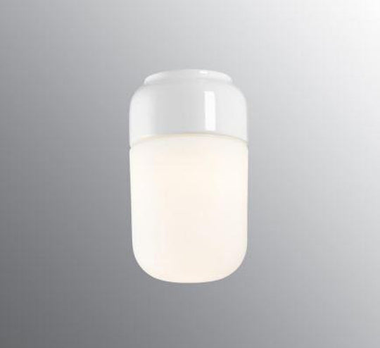 Ifø Ohm 100 / 170 tak/vegg IP44 Badstu-Taklamper-Ifø Electric-Hvit / Opal glass-8341-509-10-Lightup.no