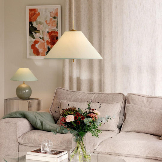 Iris 50 takpendel-Takpendler-Globen Lighting-Krem-654602-Lightup.no