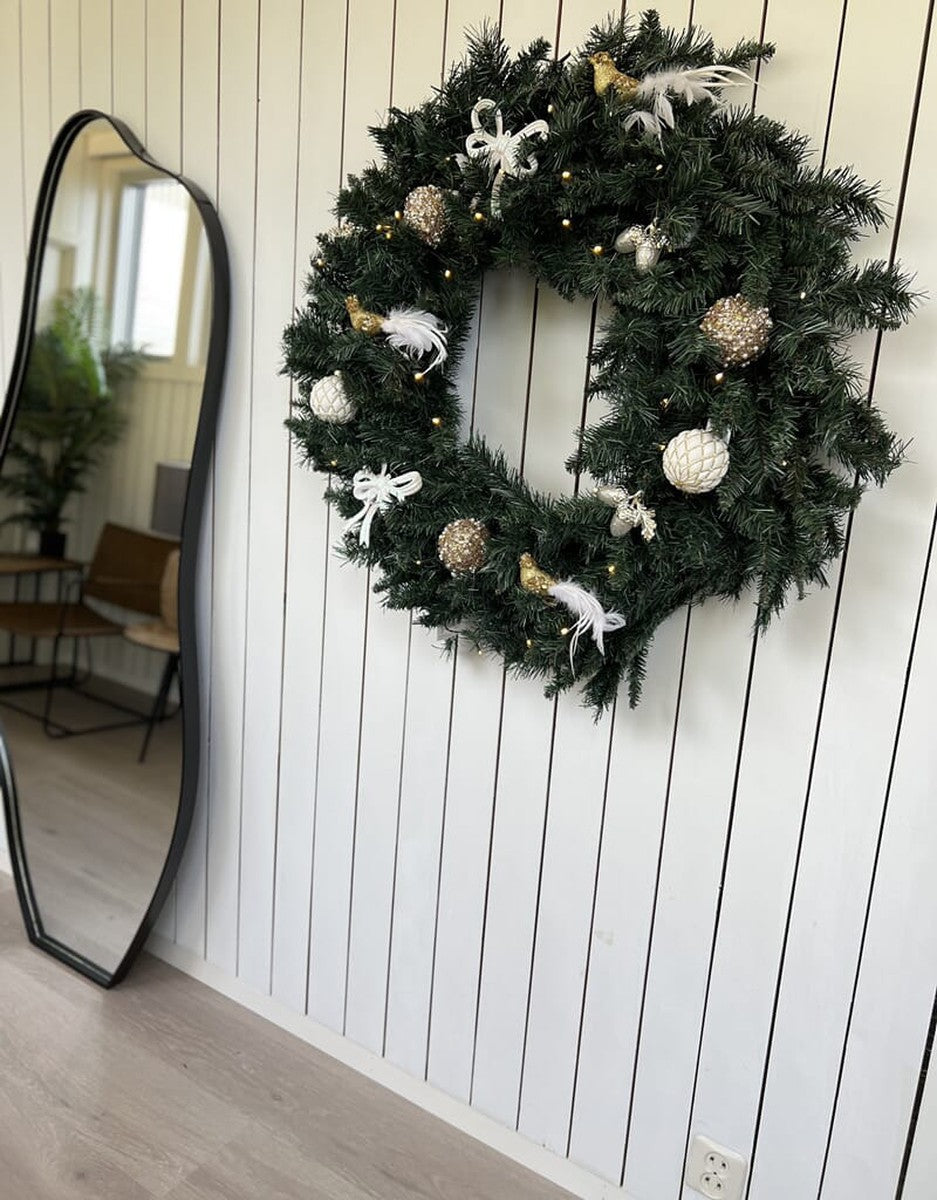 Julekrans 100 cm uten lys - Grønn-Julebelysning dekor og pynt ute-Trend Collection-Grønn-TW158405-Lightup.no
