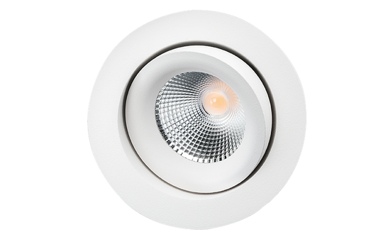 Junistar Lux 7W LED 2700K IP44-Downlight lavtbyggende-Sg Armaturen As-Hvit-3236600-Lightup.no