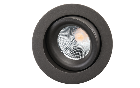 Junistar Lux isosafe 7W LED 2700K IP44-Downlight lavtbyggende-Sg Armaturen As-Grafitt-3236627-Lightup.no