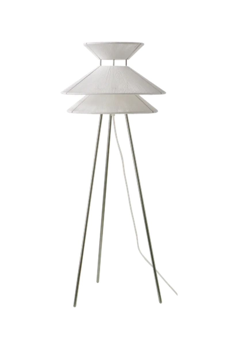 Kiku gulvlampe 90 cm-Gulvlamper-Frandsen-Hvit-147169-Lightup.no