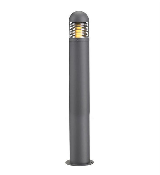 Kurt pullert 1m - Mørk grå - Grå-Utebelysning pullert-Marksløjd-Grå-Mrk-104794-Lightup.no