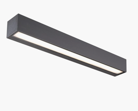 Kyoto K2 50 cm vegglampe Opp/ned - Antrasitt-Utebelysning vegg opp og ned-NorDesign-Antrasitt-512910220v2-Lightup.no