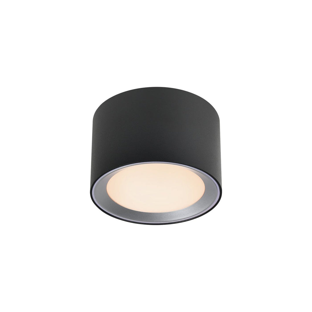 Landon Smart taklampe 2700-6500 Kelvin 8W IP44-Taklamper-Nordlux-Svart-2110840103-Lightup.no
