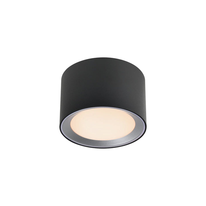 Landon Smart taklampe 2700-6500 Kelvin 8W IP44-Taklamper-Nordlux-Svart-2110840103-Lightup.no