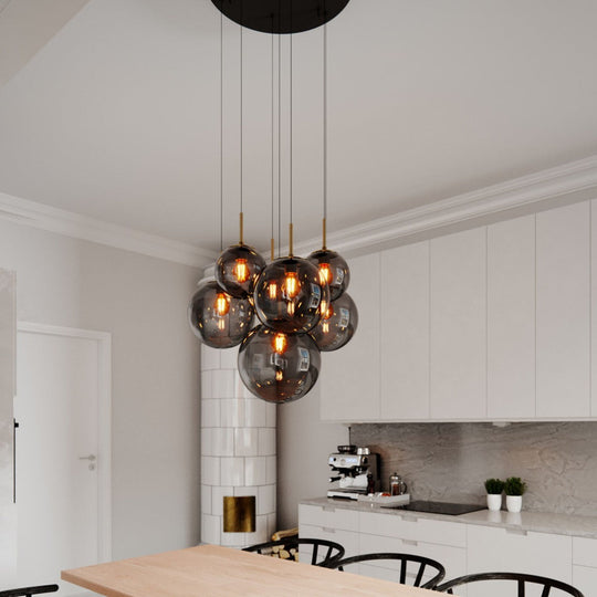 Laura takpendel 7 lys rund-Takpendler-By Rydens-Brs-4202390-4002-Lightup.no