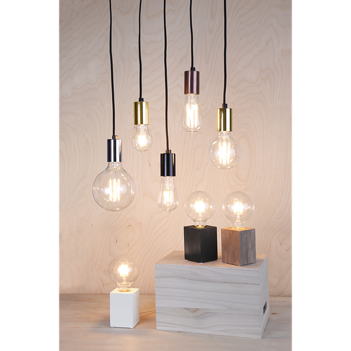 Led filament 3,6W uniterm dimbar 60mm-LED-pære E27 sokkel-Star Trading-Hvit-352-72-1-Lightup.no