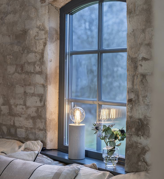 Legna bordlampe 20 cm-Bordlamper-Marksløjd-Natur-Mrk-108755-Lightup.no