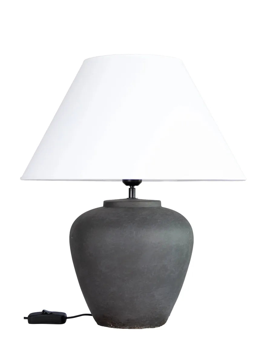 Lilly bordlampe 41 cm-Bordlamper-Pr home of Scandinavia Ab-Antrasitt / Hvit-prh-4602903-L002-Lightup.no