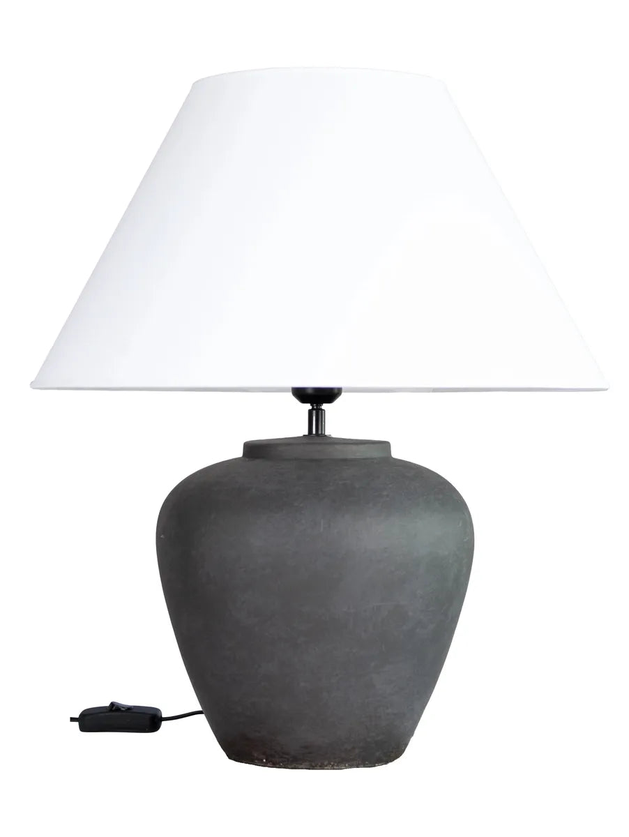 Lilly bordlampe 58 cm-Bordlamper-Pr home of Scandinavia Ab-Antrasitt / Hvit-prh-4603703-L002-Lightup.no