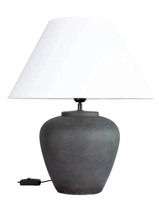 Lilly bordlampe 58 cm-Bordlamper-Pr home of Scandinavia Ab-Antrasitt / Hvit-prh-4603703-L002-Lightup.no