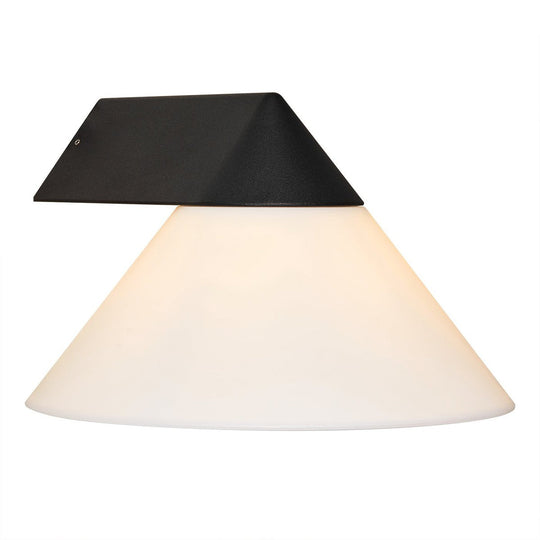 Linas vegglampe for utendørsbruk IP54 - Svart/Hvit-Utebelysning vegg klassisk-Nordlux-Svart / Hvit-2418291003-Lightup.no