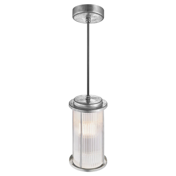 Linton takpendel utendørs IP54 E27-Utebelysning taklampe-Nordlux-Galvanisert-2218273031-Lightup.no