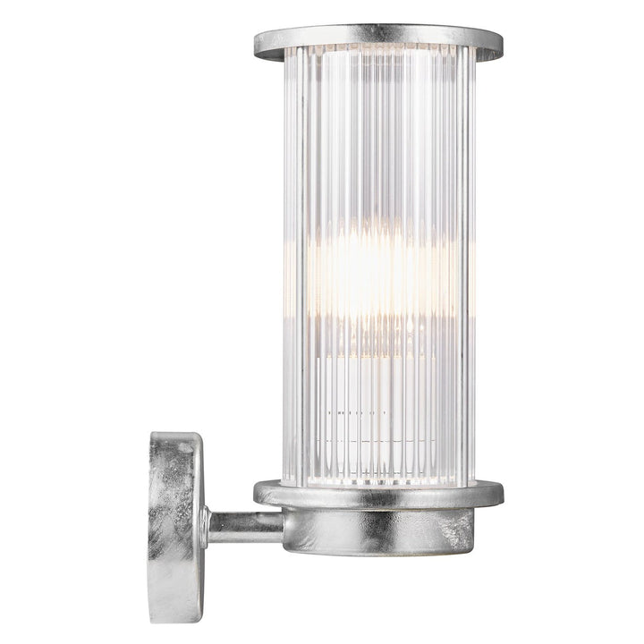 Linton vegglampe utendørs IP54 E27-Utebelysning vegg veggskjold-Nordlux-Galvanisert-2218281031-Lightup.no