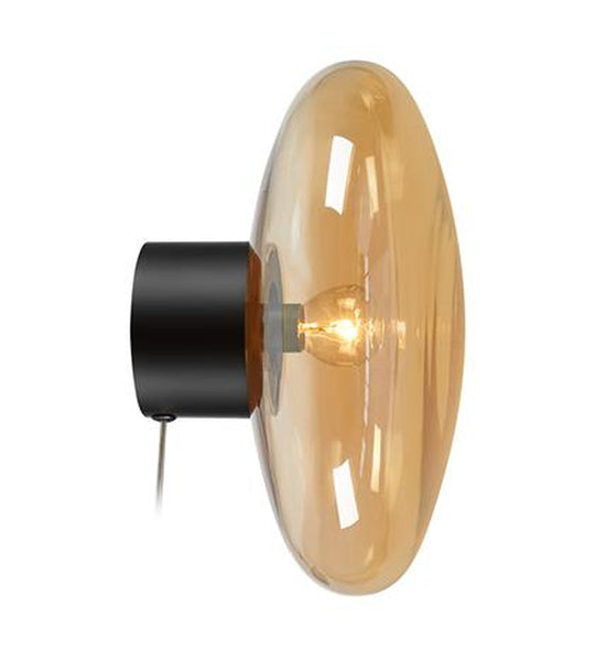 Locus vegg/taklampe - Svart/Amberfarget - Svart / Amber-Taklamper-Marksløjd-Svart / Amber-Mrk-108539-Lightup.no