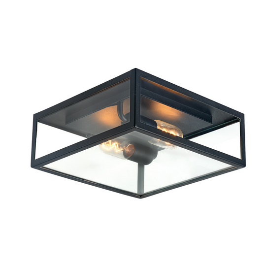 Lofoten 1945 taklampe utendørs IP44-Utebelysning taklampe-Norlys-Svart-3101963-Lightup.no