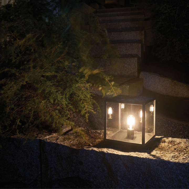 Lofoten portstolpe 1941-Utebelysning portstolpe-Norlys-Svart-3101767-Lightup.no