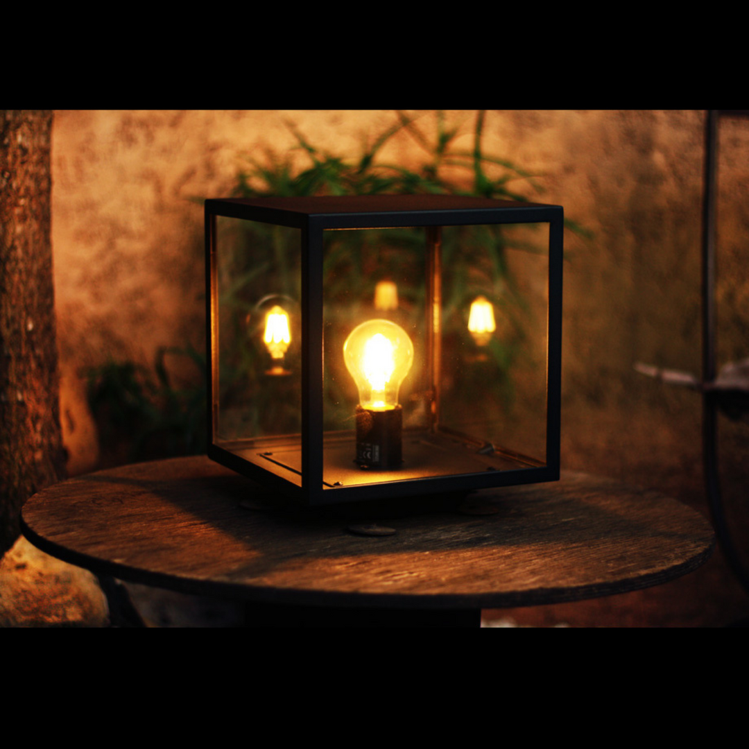 Lofoten portstolpe 1941-Utebelysning portstolpe-Norlys-Svart-3101767-Lightup.no