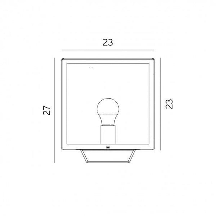 Lofoten portstolpe 1941-Utebelysning portstolpe-Norlys-Svart-3101767-Lightup.no