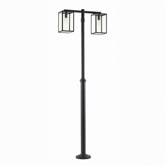 Lofoten stolpe 1947-Utebelysning stolpe-Norlys-Svart-3101965-Lightup.no