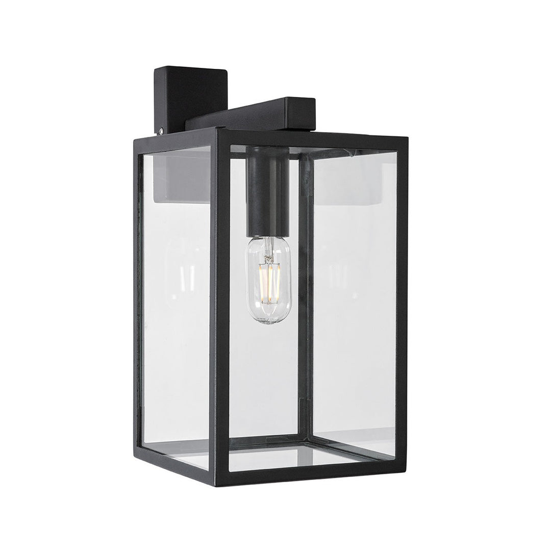 Lofoten vegg/arm 1949 ned vegglampe-Utebelysning vegg klassisk-Norlys-Svart-3104161-Lightup.no