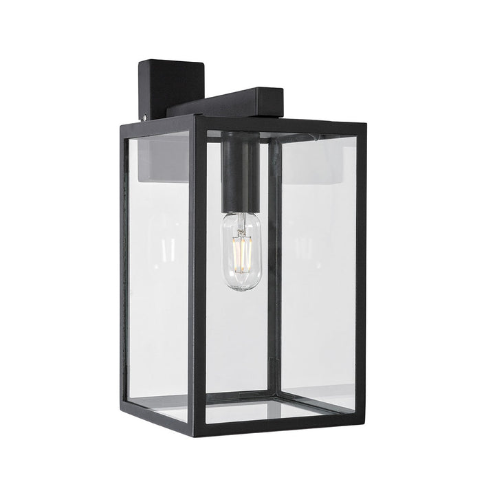 Lofoten vegg/arm 1949 ned vegglampe-Utebelysning vegg klassisk-Norlys-Svart-3104161-Lightup.no