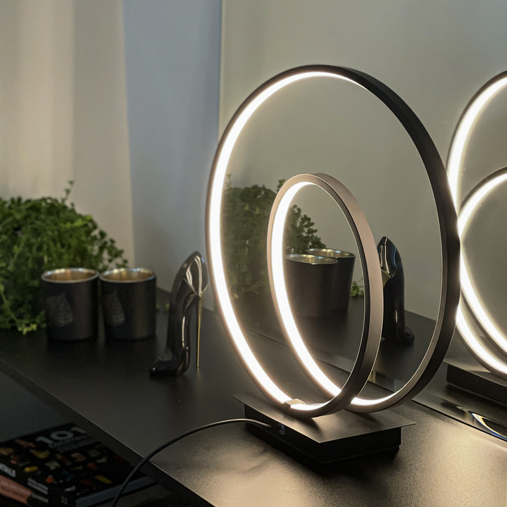Loop bordlampe-Bordlamper-Aneta Lighting-Messing-18800-04-Lightup.no