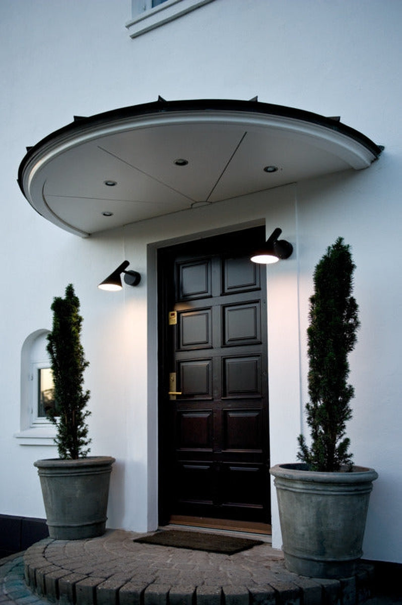 Louis Poulsen AJ 50 utendørs vegglampe-Utebelysning vegg klassisk-Louis Poulsen-Hvit-LP__5743145816-Lightup.no