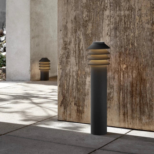 Louis Poulsen Bysted Garden fotplate u/adapter lang-Utebelysning pullert-Louis Poulsen-Corten-2700 Kelvin-LP__5747404579-Lightup.no