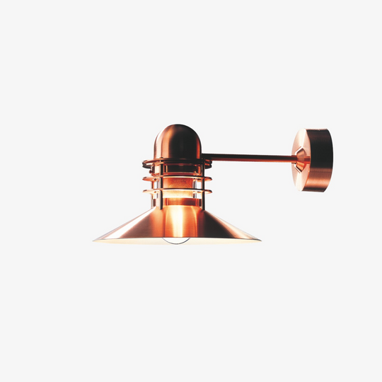 Louis Poulsen Nyhavn utendørs vegglampe-Utebelysning vegg klassisk-Louis Poulsen-Kobber-LP__5743200117-Lightup.no