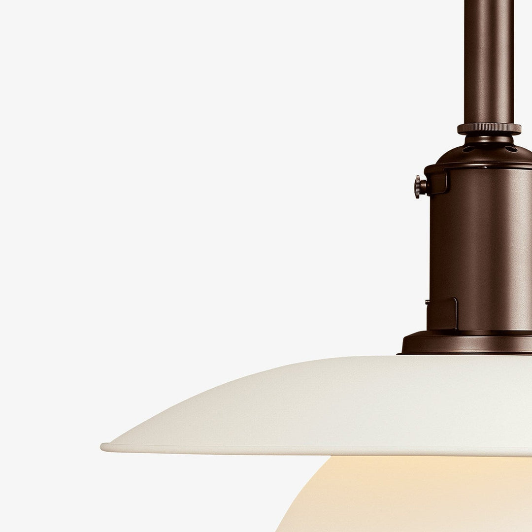 Louis Poulsen PH 31/2-3 pendel-Takpendler-Louis Poulsen-Messing / Opal glass-LP__5741100141-Lightup.no