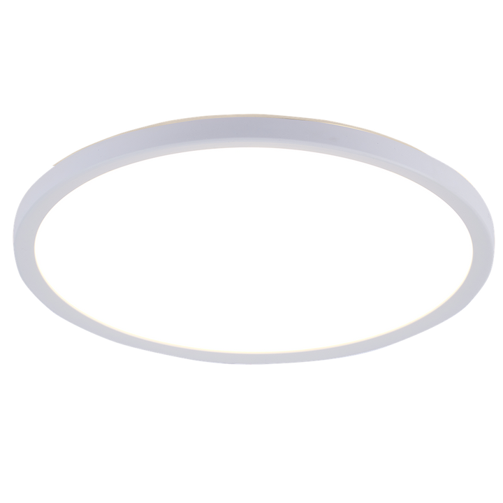 Luna 30 cm taklampe 18W 3000 Kelvin IP54 - 3-step dim-Taklamper-Ms - belysning-Hvit-9400000224-Lightup.no