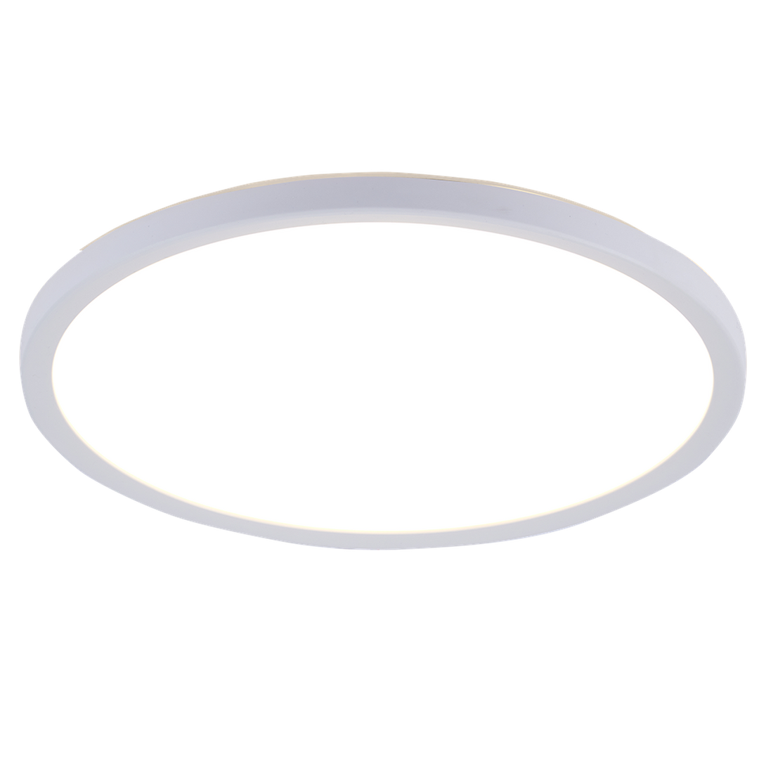 Luna 30 cm taklampe 18W 3000 Kelvin IP54 - Dimbar-Taklamper-Ms - belysning-Hvit-9400000340-Lightup.no