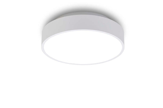 Luna taklampe 26 cm 2700/3000/4000 Kelvin CCT Uplight 13,5W IP40 - Dimbar-Taklamper-Antidark-Hvit-2-512-36-1-Lightup.no